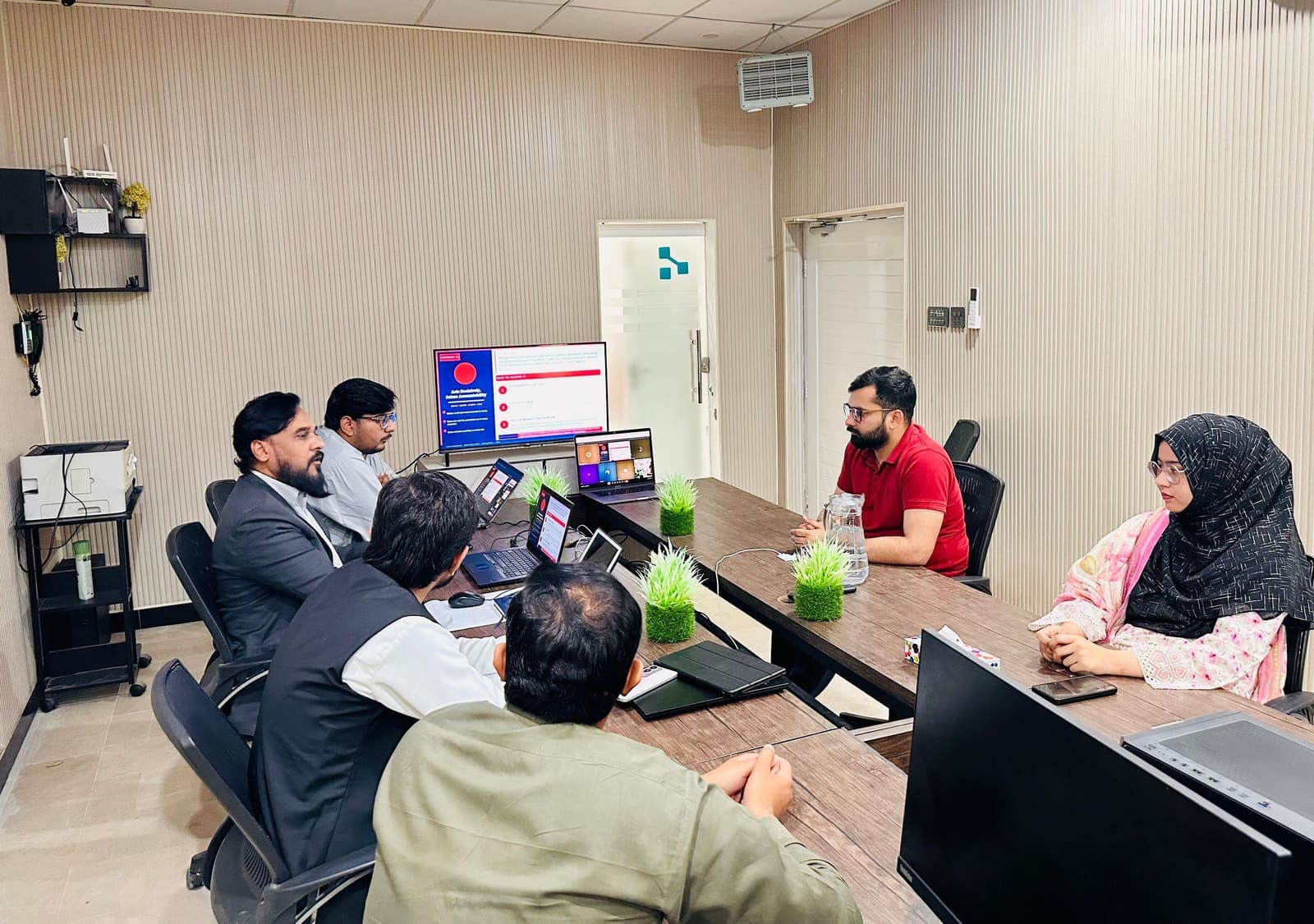 Bitsbuffer team training session